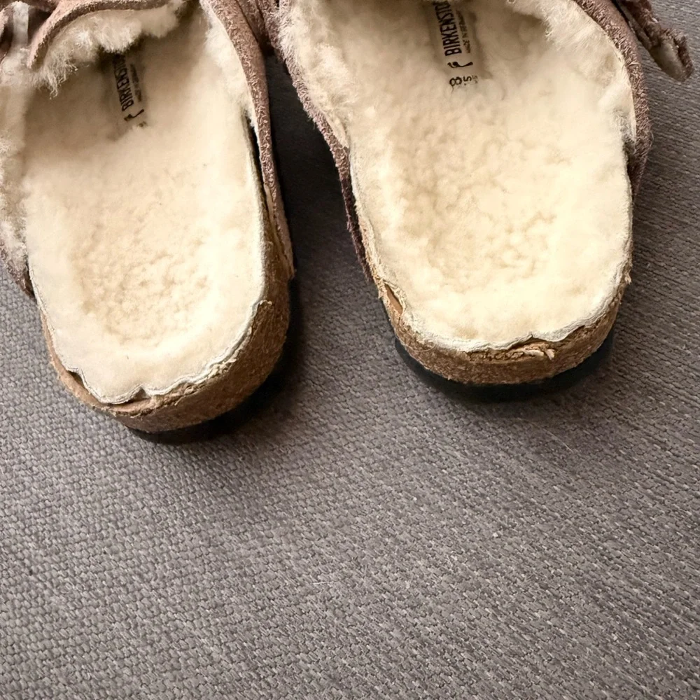 Birkenstock Women's Boston Shearling Clogs size 7/7.5 - Picture 7 of 7